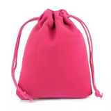 Satin Drawstring Storage Pouch